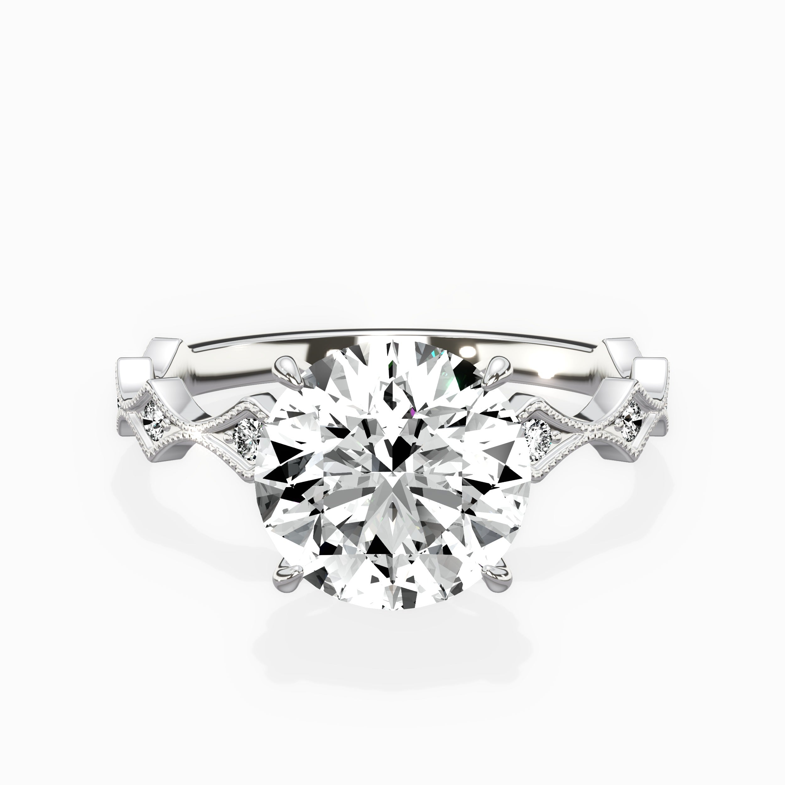 Timeless Solitaire Engagement Ring