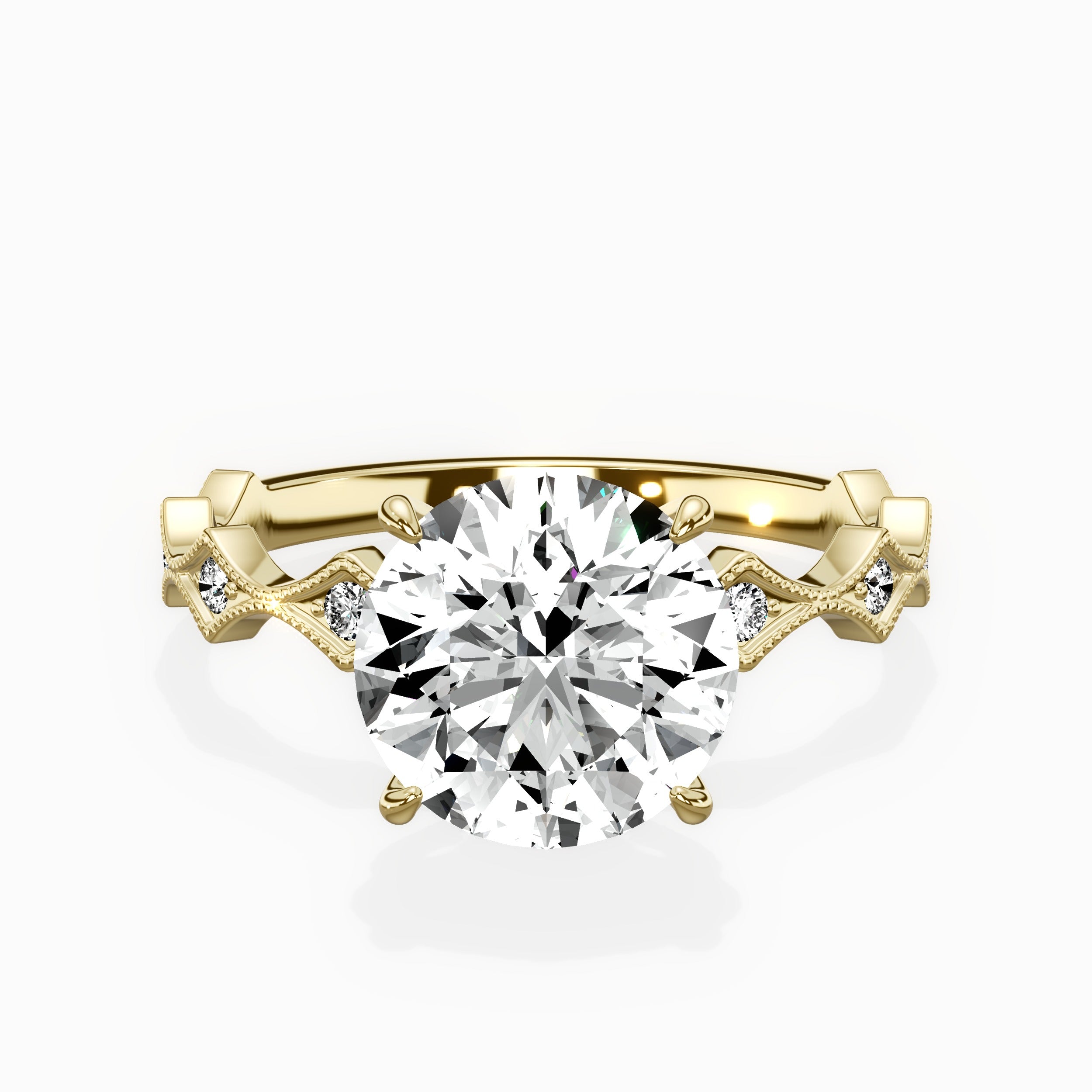 Timeless Solitaire Engagement Ring