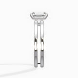 Parallel Bands Engagement Ring
