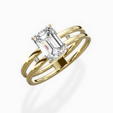 Parallel Bands Engagement Ring