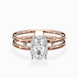Parallel Bands Engagement Ring