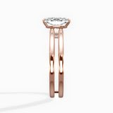 Parallel Bands Engagement Ring
