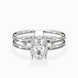 Parallel Bands Engagement Ring