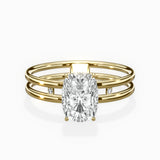 Parallel Bands Engagement Ring
