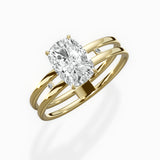 Parallel Bands Engagement Ring