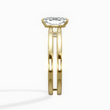 Parallel Bands Engagement Ring