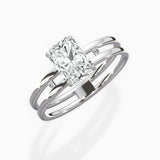 Parallel Bands Engagement Ring