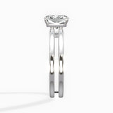 Parallel Bands Engagement Ring