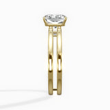 Parallel Bands Engagement Ring