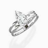 Parallel Bands Engagement Ring