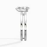 Parallel Bands Engagement Ring