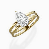 Parallel Bands Engagement Ring