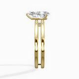 Parallel Bands Engagement Ring