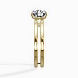 Parallel Bands Engagement Ring