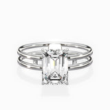 Parallel Bands Engagement Ring