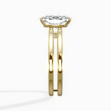 Parallel Bands Engagement Ring