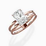 Parallel Bands Engagement Ring
