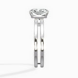 Parallel Bands Engagement Ring