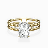 Parallel Bands Engagement Ring