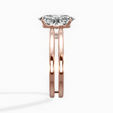 Parallel Bands Engagement Ring