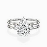 Parallel Bands Engagement Ring