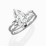 Parallel Bands Engagement Ring