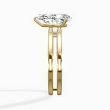 Parallel Bands Engagement Ring