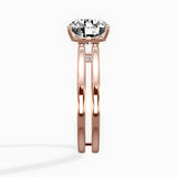 Parallel Bands Engagement Ring