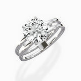 Parallel Bands Engagement Ring