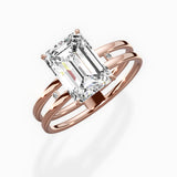Parallel Bands Engagement Ring