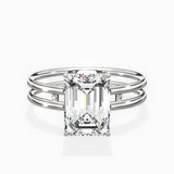 Parallel Bands Engagement Ring