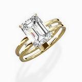 Parallel Bands Engagement Ring