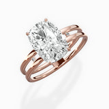 Parallel Bands Engagement Ring
