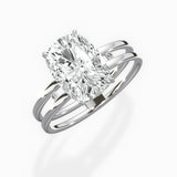 Parallel Bands Engagement Ring