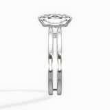 Parallel Bands Engagement Ring