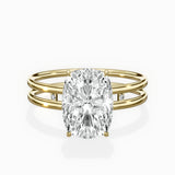 Parallel Bands Engagement Ring