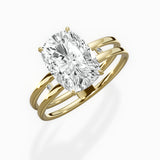 Parallel Bands Engagement Ring