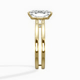 Parallel Bands Engagement Ring