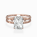 Parallel Bands Engagement Ring