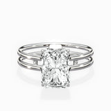 Parallel Bands Engagement Ring