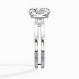 Parallel Bands Engagement Ring