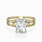 Parallel Bands Engagement Ring