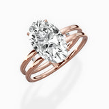 Parallel Bands Engagement Ring