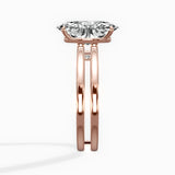 Parallel Bands Engagement Ring