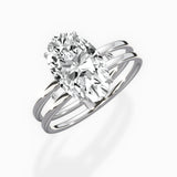 Parallel Bands Engagement Ring