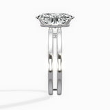 Parallel Bands Engagement Ring