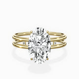 Parallel Bands Engagement Ring
