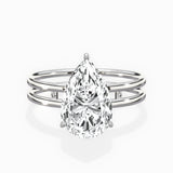 Parallel Bands Engagement Ring