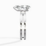 Parallel Bands Engagement Ring