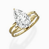 Parallel Bands Engagement Ring